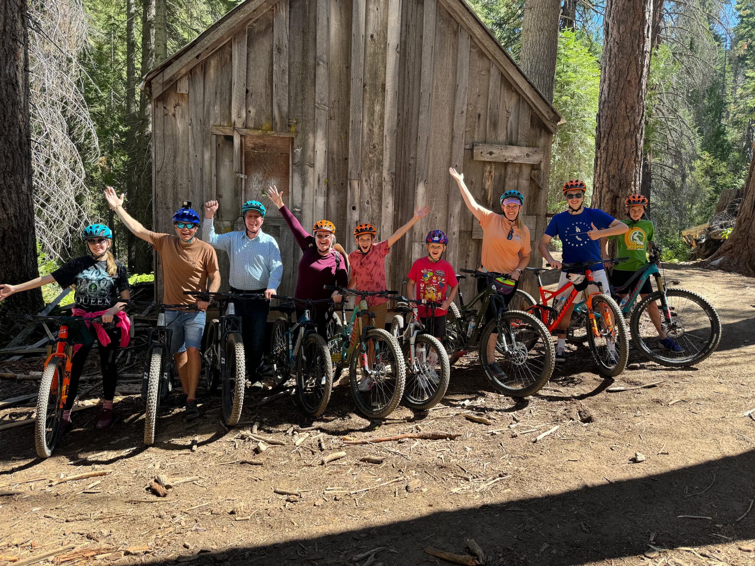 Guided Bike Ride Yosemite National Park Family Friendly